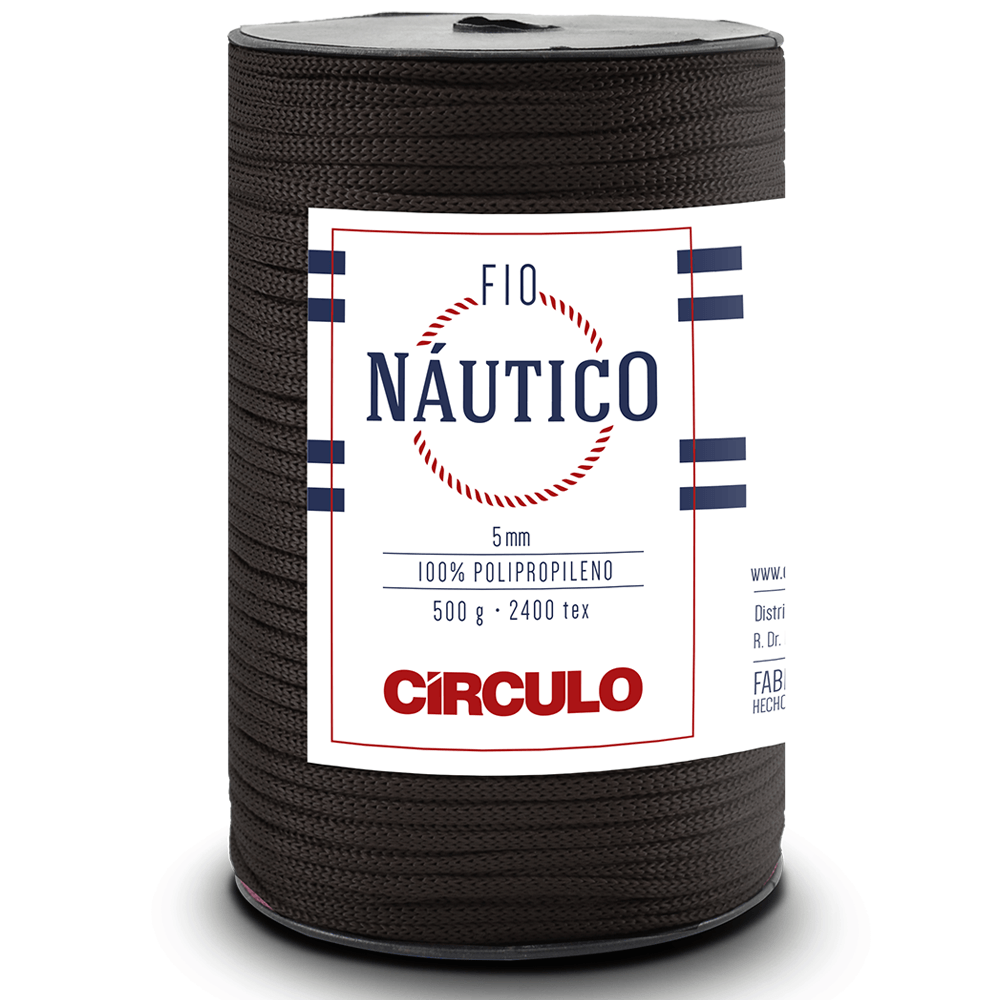 Fio Nautico 5mm 500g 7311 Tabaco - Circulo